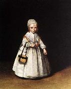 TERBORCH, Gerard Helena van der Schalcke as a Child oil on canvas
